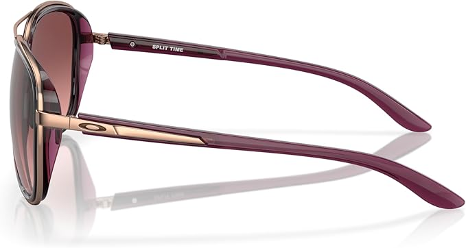 Women's Oo4129 Split Time Aviator Sunglasses