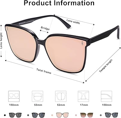 Trendy Oversized Sunglasses for Women and Men